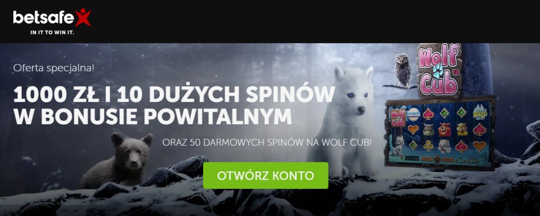 Tylko w RankingKasyn.pl - ekskluzywne free spiny na start w Betsafe!