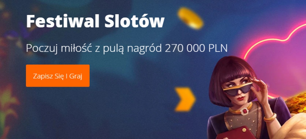 W festiwalu slotow kasyna betsson do zdobycia jest 270 000 PLN